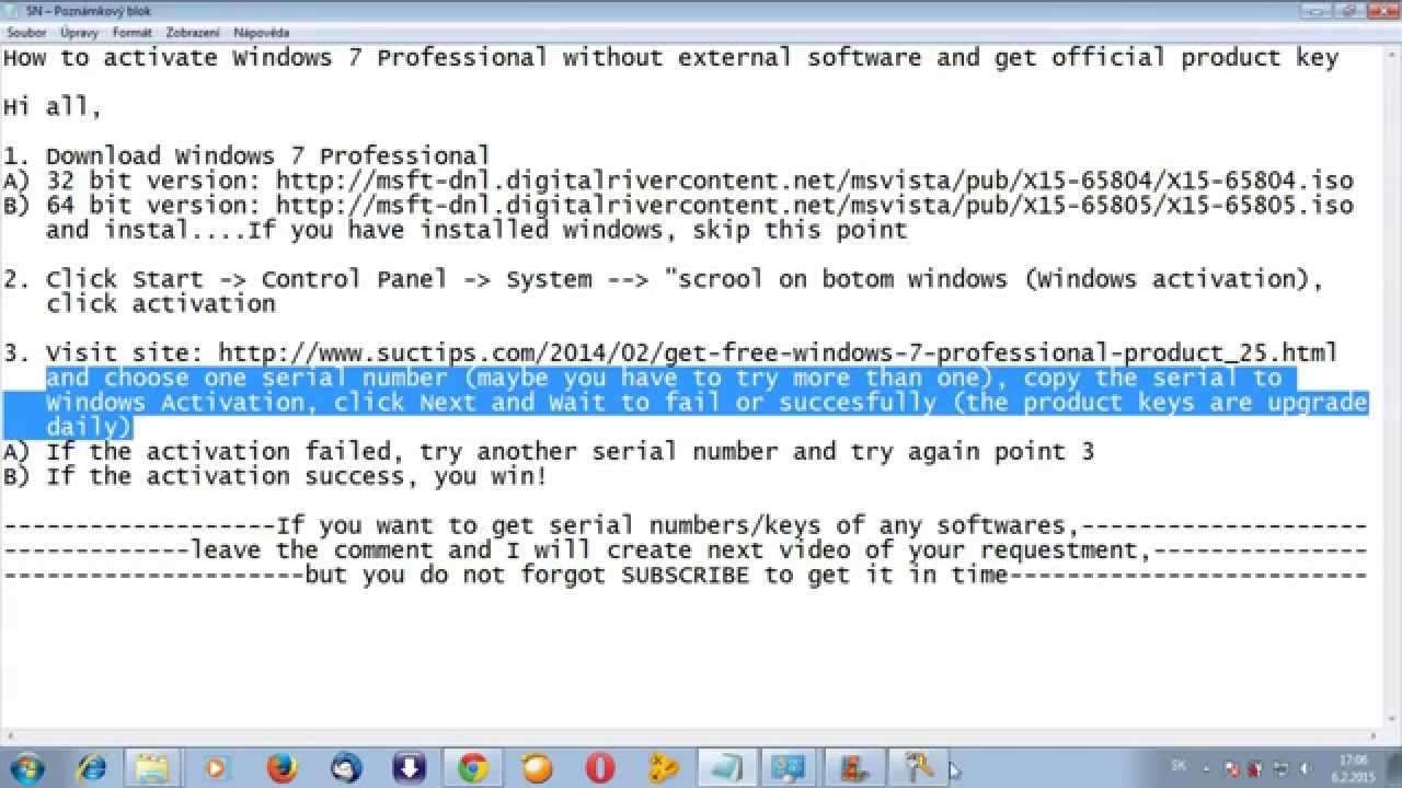 Windows 7 professional n keygen